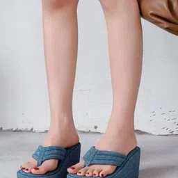 Baespice Women Casual TPR Solid Synthetic Wedge Sandals-image-62