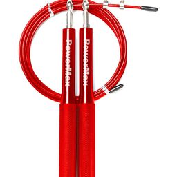PowerMax Fitness JA-3-RD Exercise Skipping Rope Adjustable Cable & Anti-Slip Handle-3