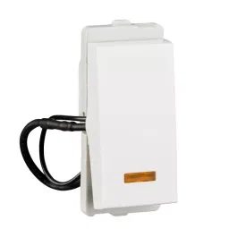 Schneider Livia 16A Flush Mounted 1 Way White Switch with Indicator, P1181 (Pack of 10)-picture-48