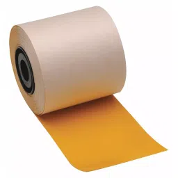 BRADY Printer Label Roll Vinyl Yellow 4 inch x 110 ft, 1AMZ5-15