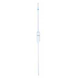 Biohall 100 ml Clear 1 Mark Class A Volumetric Pipette with Batch Certificate, BLS.VP.186-19