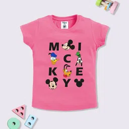 YK Disney Girls Disney Printed T-shirt-image-64