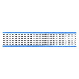 BRADY Vinyl Cloth 1.5 inch Wire Marker, 4KCH7 (Pack of 25)-image-90