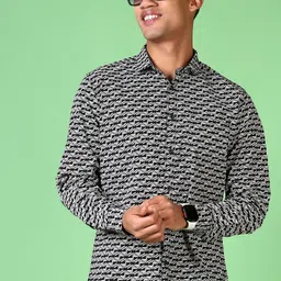 V-Mart Men Opaque Printed Casual Shirt-image-65