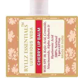 RYLLZ ESSENTIALS Cherry Lip Balm With SPF 50 PA+++- 5 g image 3