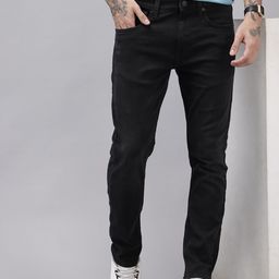 U.S. Polo Assn. Denim Co. Men Henry Skinny Fit Mid-Rise Cropped Stretchable Jeans-image-98