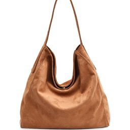 StyleCast x Revolte Suede Half Moon Tote Bag-picture-24