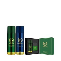 Denver Men Set of 3 Hamilton Deodorants with Hamilton Eau de Parfum-39