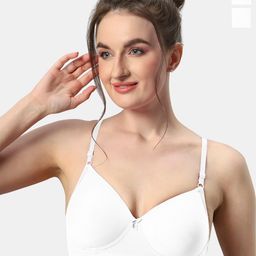 Sonari Pack Of 2 Medium Coverage Lightly Padded T-shirt Bra With All Day Comfort-image-53
