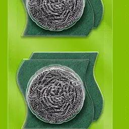 3M Scotch-Brite Stainless Steel Scrub - Pack of 3 with free 3 scrub pads-image-48