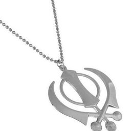 RAVIOUR LIFESTYLE Adult Silver Pleated Pendant-image-67