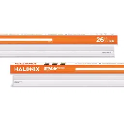 Halonix Streak Square LED Batten Polycarbonate 26 W 6500 K, Cool Day Light (Pack of 2 Pcs) image 2