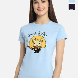 Dreambe Women Typography Printed T-shirt-picture-23