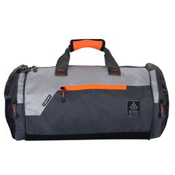 Gear Cross Training Duffel Bag - Grey Orange-13