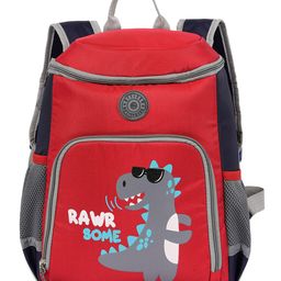 Citizen Apollo Kids School Backpack | 15L Polyester Unisex Casual Backpack/Daypack/Travel Backpack/School Bag  14 Inches - Red-image-10