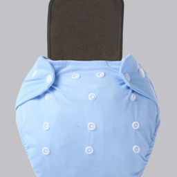 The Cheeky Kidzz Quirky Baby Adjustable Reusable Cloth Diaper And 1 Bamboo Microfiber Insert Pads-28