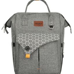 Chinmay Kids Large Capacity Mother Bag Diaper Backpack with Insulated Bottle Storage Bag Diaper Bag  (Dark Grey)-image-109