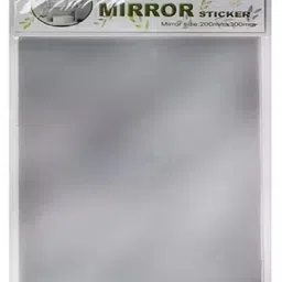 SKB Square Flexible Acrylic Mirror Sheets Self Adhesive Non-Glass Mirror Tiles Mirror Stickers for Home Wall Decor - (Pack of 1)-picture-36