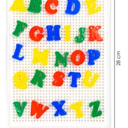 Ratnas Alpha Mosaic Board with Alphabet 26 Pieces - Multicolour image 3
