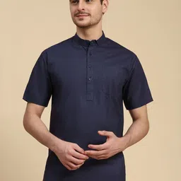 Moda Rapido Men Indigo Kurta-picture-46