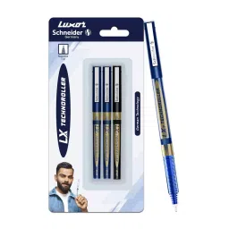 Schneider Technoroller 812 2 Blue & 1 Black Roller Ball Pen (Pack of 3)-image-90