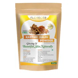 FLORECER Kasturi Haldi For Tan Removal- 100g image 4