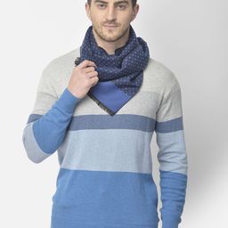 Cazzano Men Checked Acrylic Mufflers-image-60