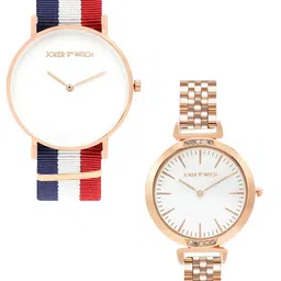 JOKER & WITCH Carola & Perez Analogue Couple Watch Gift Set JWCW379-image-17