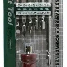 proskit Pro'sKit Double End Reversible Screwdriver Set 10 Pcs SW-9109D image 2