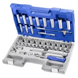 FACOM 12.7 mm (1/2 Inch) Square Drive Socket Set, E032908 (Set of 42 Pcs)-13