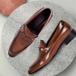HERE&NOW Men Lightweight Formal Loafers-picture-27