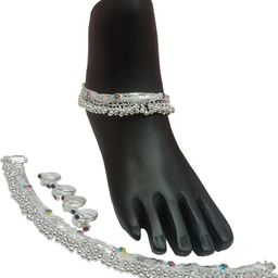 Alloy Silver Jewellery Set (Pack of 1)-image-90