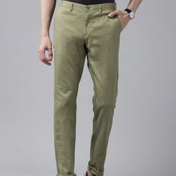 Blackberrys Men Slim Fit Chinos Trousers-image-41