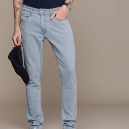 WROGN Men Slim Fit Stretchable Jeans-image-12