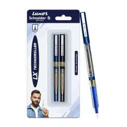 Schneider Technoroller 812 1 Blue & 1 Black Roller Ball Pen (Pack of 2)-image-89