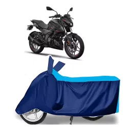 Auto Pearl Two Wheeler Cover for Bajaj Pulsar 250 BS6 - Cyan, Blue-image-3