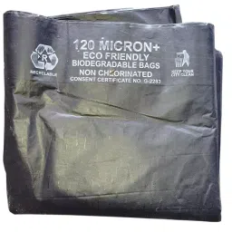 GENERIC Bio-Degradable Garbage Bag 20x24 inch 120 Micron, Black (Pack of 5 Kg)-image-98