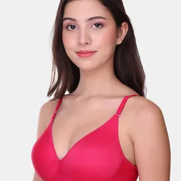 POOJA RAGENEE Seamless Lightly Padded Non-Wired Full Coverage Bra image 3