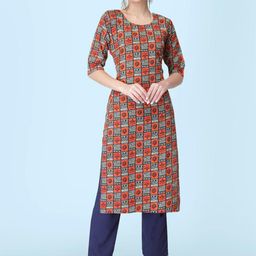 Ethnic basket Women Multicoloured Kurtas-picture-44