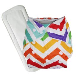 Domenico Washable Baby Diaper Premium Cloth Diaper Reusable Adjustable Size Waterproof Pocket Cloth Diaper Nappie-21