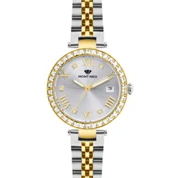 MONT NEO Women Embellished Dial & Stainless Steel Bracelet Style Straps Analogue Watch-21