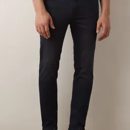 SELECTED Men Slim Fit Slash Knee Stretchable Jeans-image-79