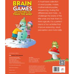 om books international Brain Games for kids: Brain games activities to train the mind Level: 1 - English image 2
