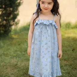 LULU & SKY Floral Print A-Line Dress-picture-43