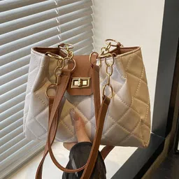 StyleCast x Revolte Women Textured Structured Quilted Shoulder Bag-picture-4
