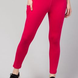 DRAXSTAR High Waist Ankle-Length Gym Tights-image-94