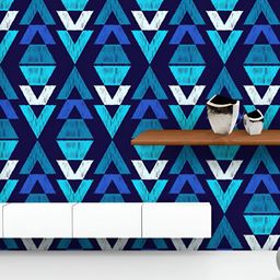 ArtzFolio Printed UV-Resistant Anti-Bacterial Ethnic Boho Tribal Peel & Stick Wallpaper-image-36