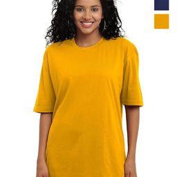 NOTWILD Women Pack Of 2 Solid Round Neck Cotton T-shirts-image-78