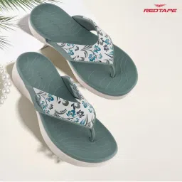 Red Tape Green Wovens Thomes Flip Flop-picture-4