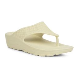 Bata Women Beige Flipflops-picture-5